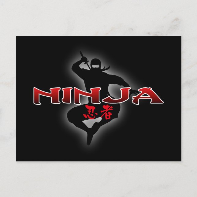Postal Ninja Silhouette (Anverso)
