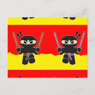 Postal ninjas enojadas