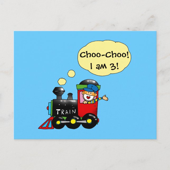 Postal niño de 3 años (Anverso)