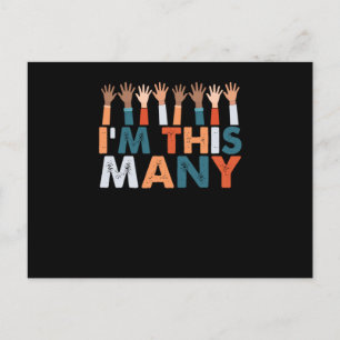 Postal Niño de 40 años que celebra el cumpleaños 40, Chic