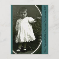 Niño de alta moda de 1909