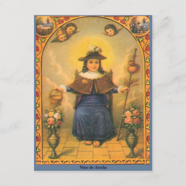 Postal Nino de Atocha (Anverso)