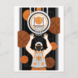 Postal Niño de baloncesto(remake)