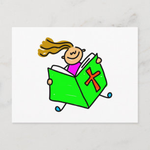 Postal Niño de la Biblia