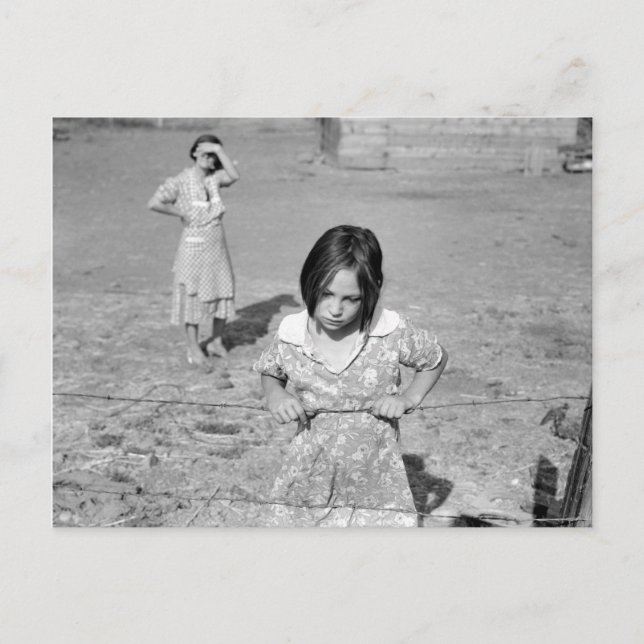 Postal Niño de la depresión (Anverso)