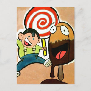 Postal Niño de Lollypop