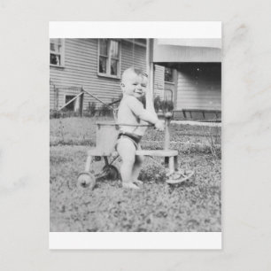Postal Niño de los años 50 en Walker