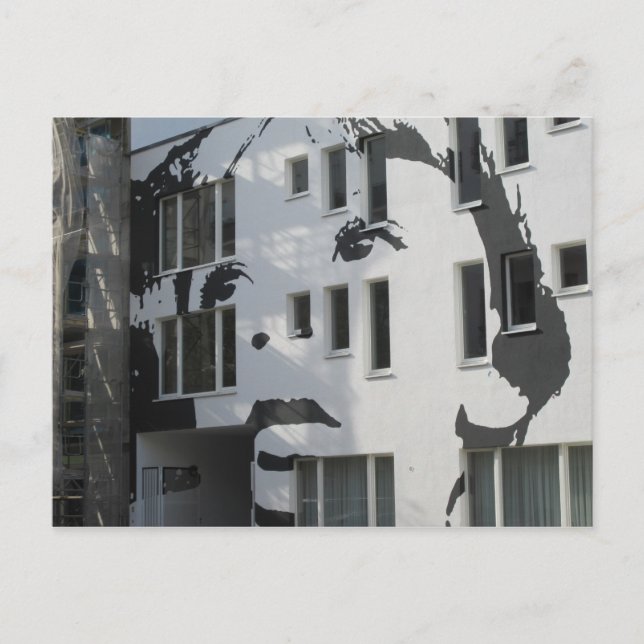 Postal niño en la pared (Anverso)