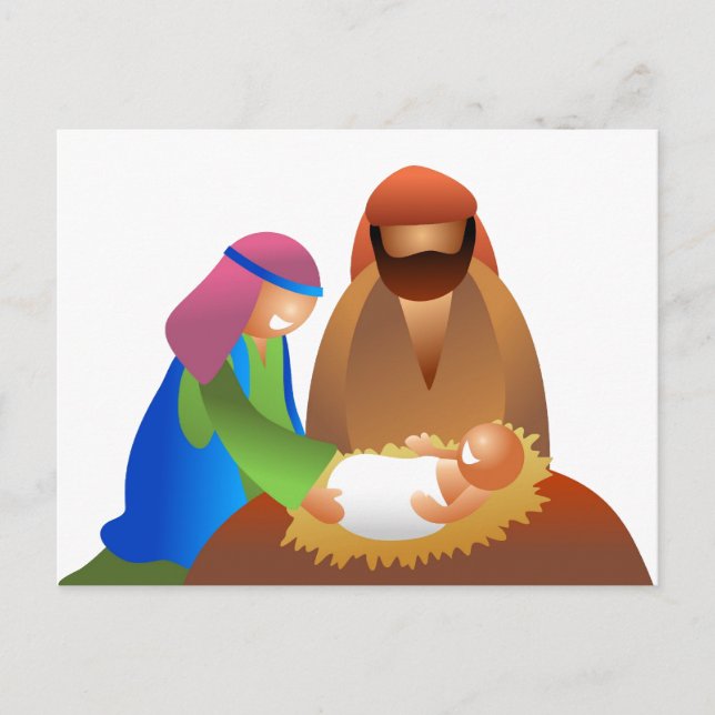 Postal Niño Jesús (Anverso)