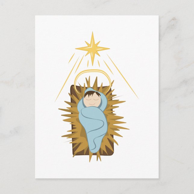 Postal Niño Jesús (Anverso)
