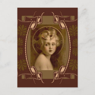 Postal Niño Jesús "La luz del mundo"