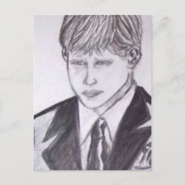 Postal niño perdido (Anverso)