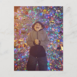 Postal Niño riendo