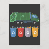 Niños Camión de Basura Reciclaje de Basura