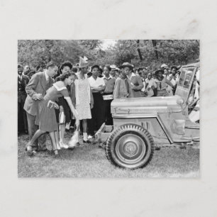 Postal Niños de Chigago hacen su parte en la Segunda Guer