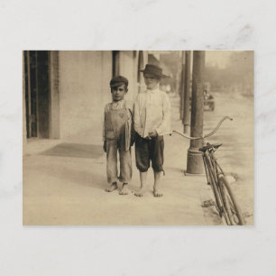 Postal Niños de cosecha