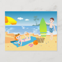 Niños de la playa Fiesta de Cumpleaños Gracias