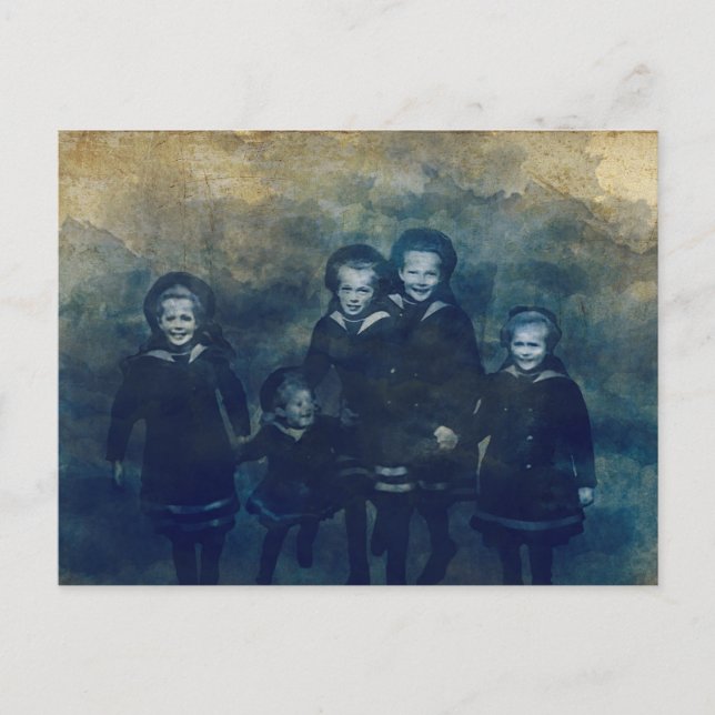 Postal Niños de Romanov (Anverso)