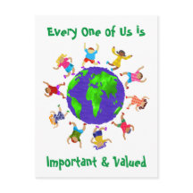 Niños importantes y valiosos