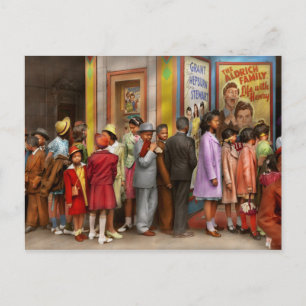 Postal Niños - La matiné del domingo 1941