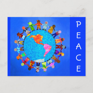 Postal Niños pacíficos