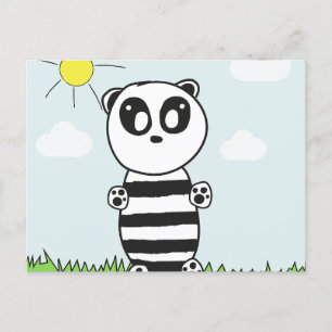 Postal Niños Panda