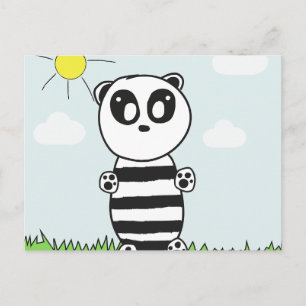 Postal Niños Panda