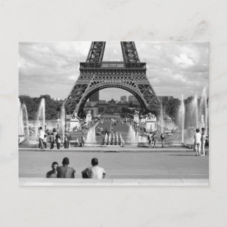 Postal Niños parisinos poscarados
