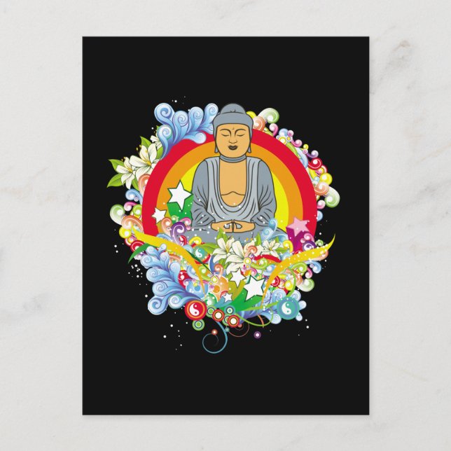 Postal Nirvana Buddha (Anverso)
