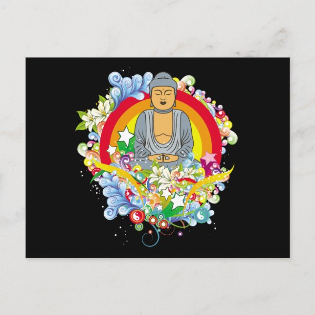 Postal Nirvana Buddha (Anverso)