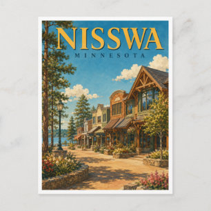 Postal Nisswa Minnesota Downtown Nisswa GeoSaga