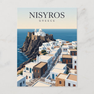 Postal Nisyros Mandraki Grecia