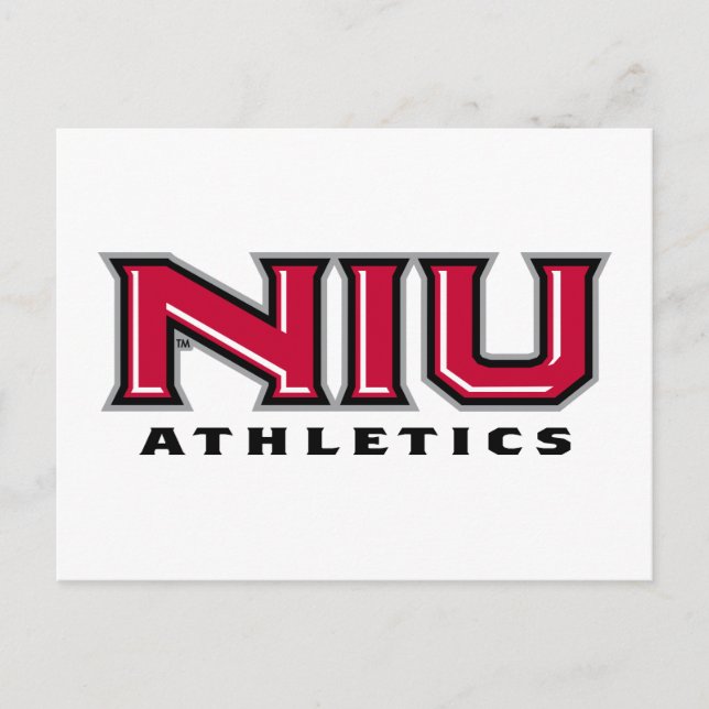 Postal NIU Athletics (Anverso)