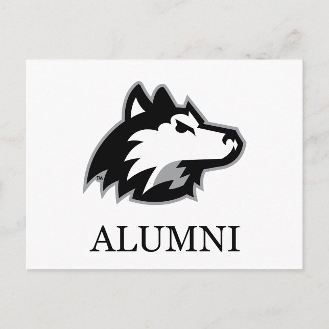 Postal NIU Huskies Alumni (Anverso)
