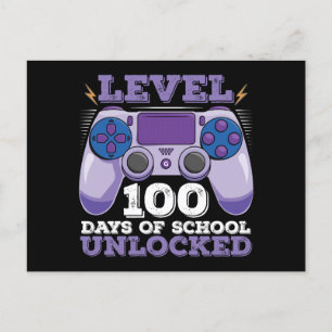 Postal Nivel 100 Días De Juegos De Azar Desbloqueados En