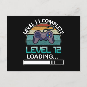 Postal Nivel 11 Nivel completo 12 Videojuego de cumplea