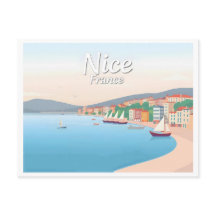 Niza Francia Riviera Pastel Viaje