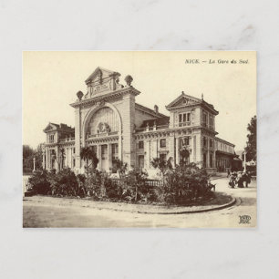 Postal Niza - La Gare du Sud