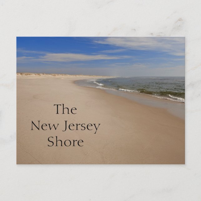 Postal NJ Shore Postcard (Anverso)