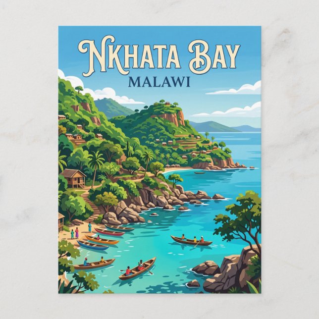 Postal Nkhata Bay Malawi (Anverso)