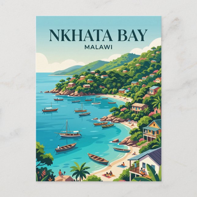 Postal Nkhata Bay Malawi (Anverso)