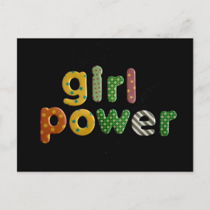 Postal No: 10. CHICA POWER ....postal de TFDG