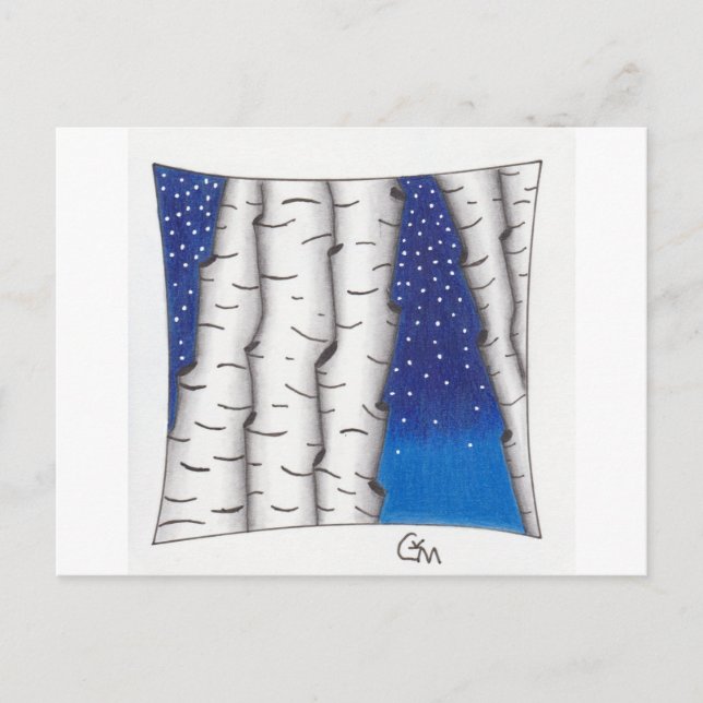 Postal No. 35 las estrellas que desean (Anverso)