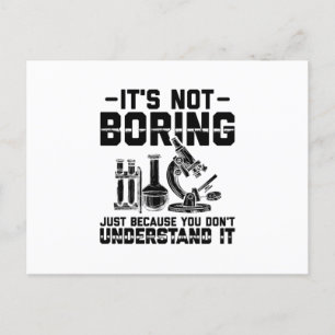 Postal No aburrido sólo porque no lo entiendes