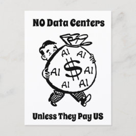Postal No centros de datos a menos que nos paguen