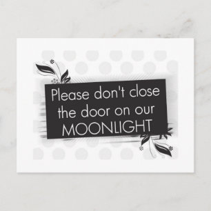 Postal No cierres la puerta