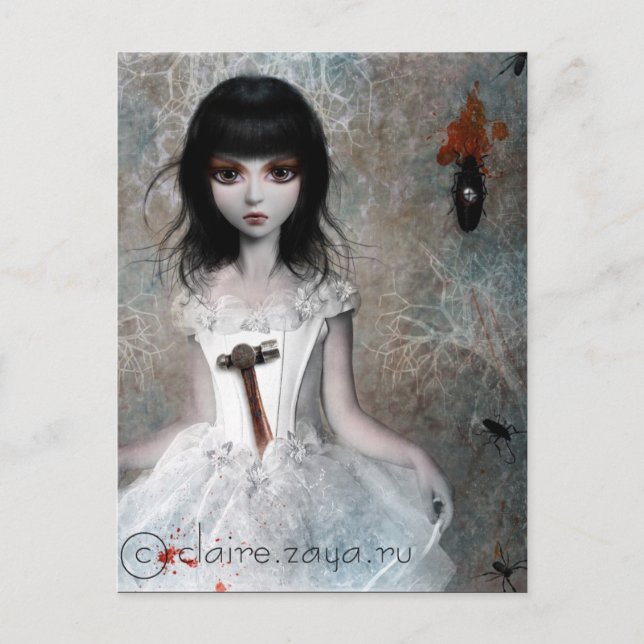 Postal No coma mi mermelada (Anverso)