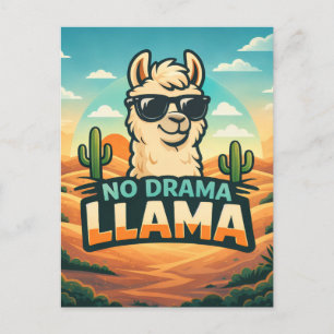 Postal No Drama Llama - Reino de las Criaturas
