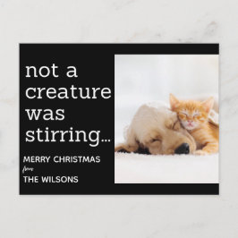 Postal no era una criatura que agitaba navidades de fotos