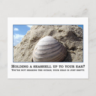 Postal No eres tan inteligente como crees